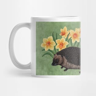 Springtime Hedgehog Mug